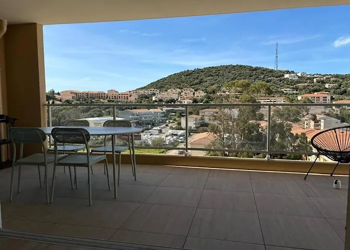 Superbe Neuf 4pers Apartment LʼÎle-Rousse